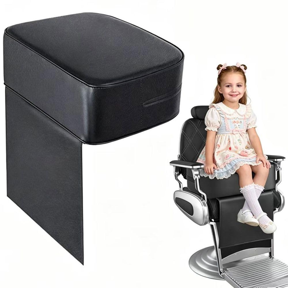 Salon Booster Seat Cushion with Synthetic Leather and Sponge