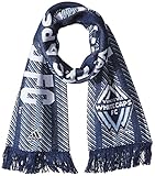 adidas Adult Unisex's Jacquard Scarf w/Block Name, Navy, One Size
