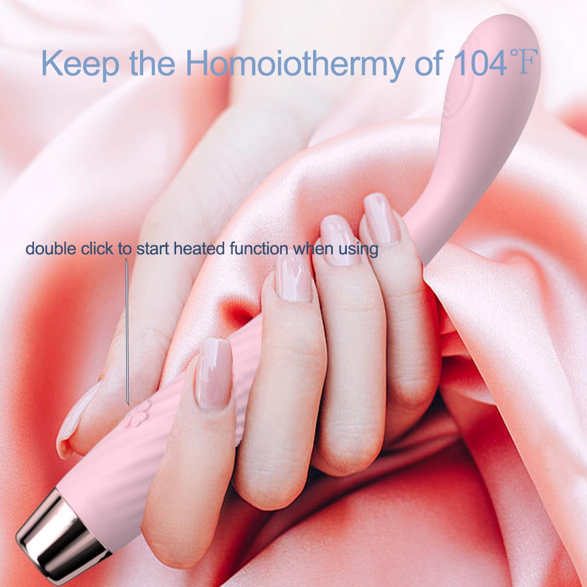 Giocattoli sessuali per adulti per donne, vibratore G Spot con 10 potenti vibratori e funzione riscaldata, vibratori a proiettile del dito tette del clitoride stimolazione anale ricaricabile