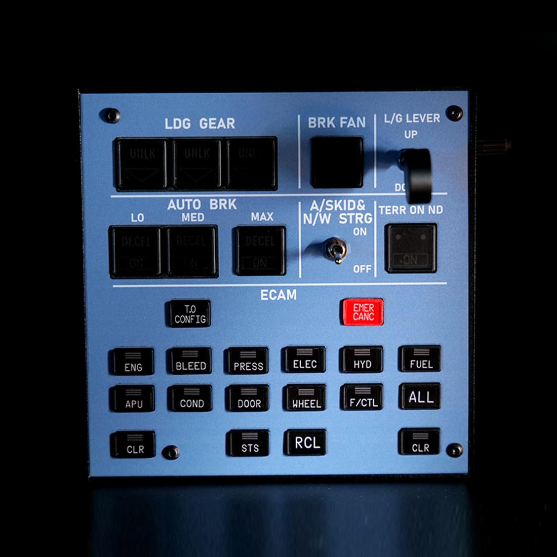 Simulador de vuelo A103 V3.0, escala 1:1, serie A320, panel homecockpit para MSFS 2020/2024 y lona X, compatible con Fenix, PMBG, FBW y NEOV2, simulador de vuelo de Windows cabina doméstica