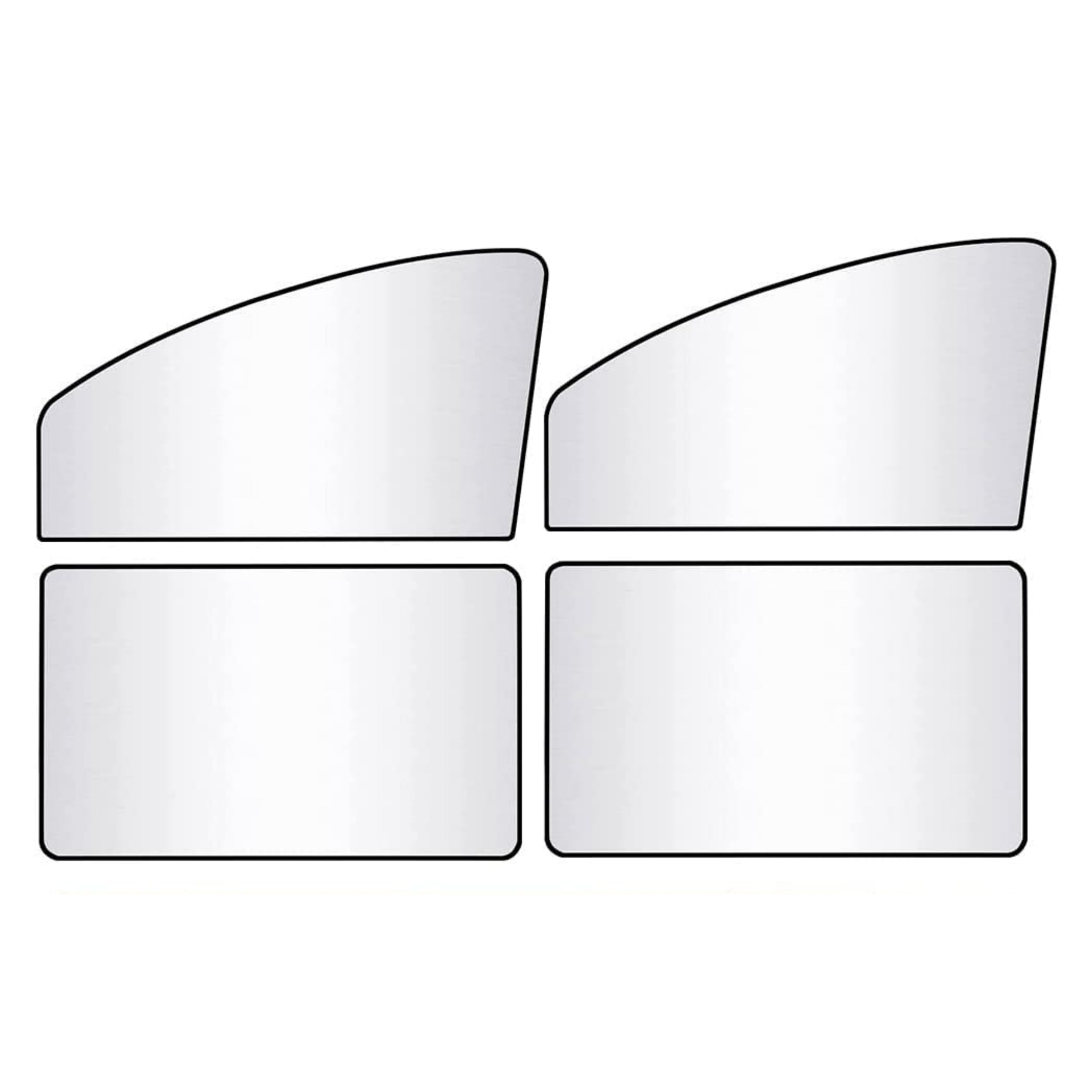 ONEMAJI Car Window Sun Shade for Mazda CX-80, Magnetic Side Window Sunblind Cover Internal Blind Shield Heat Insulation Auto Accessories,Four windows