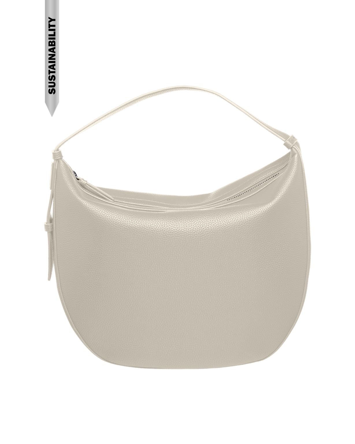 Armani Exchange Women's Essential, Susie, Side Logo Soft Hobo, Valley, One size