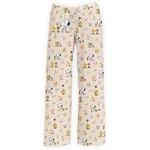 Peanuts Snoopy Print Bottoms Detective Snoopy