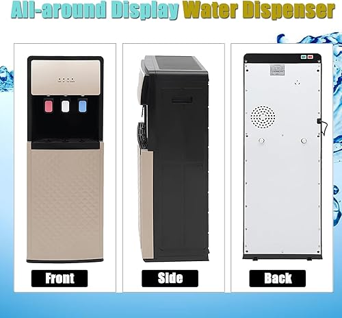 Miniatura 6 de Dispensador de enfriador de agua para botella de 5 galones (Champaign Gold)