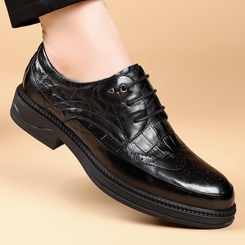 Men's Dress Shoes Classic Wedding Mens Fashion Sneakers Formal Classic Business Oxford Tuxedo Shoes for Men2