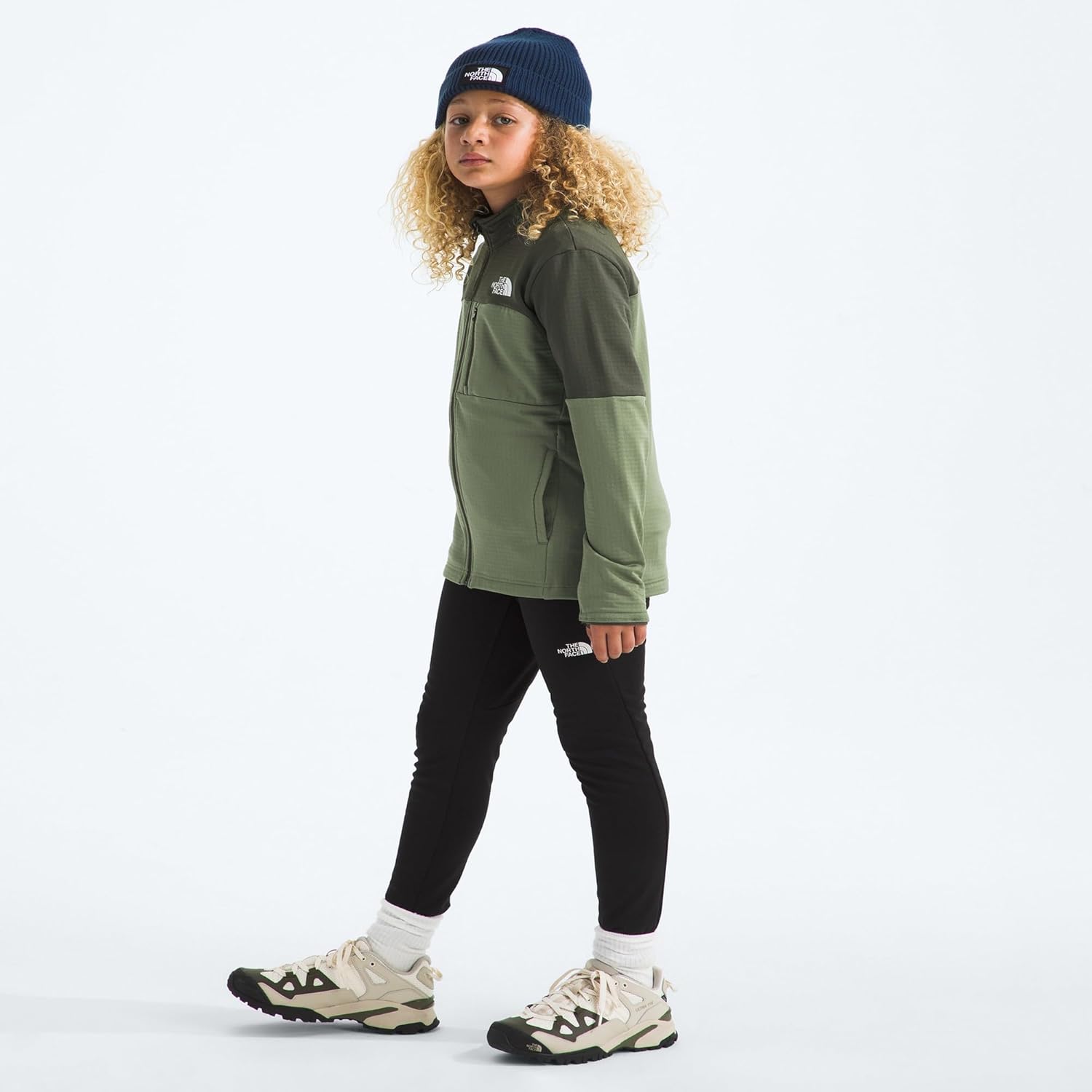 The North Face boys Hike Midlayer Full Zip Jacket - Image 2