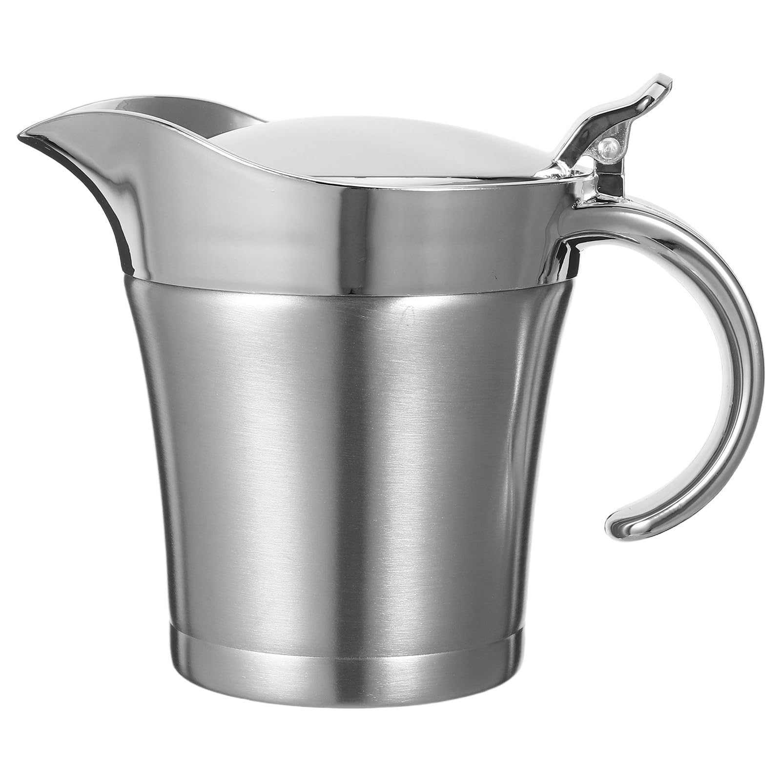 Recipiente térmico de acero inoxidable de 450ml para conservar salsas calientes