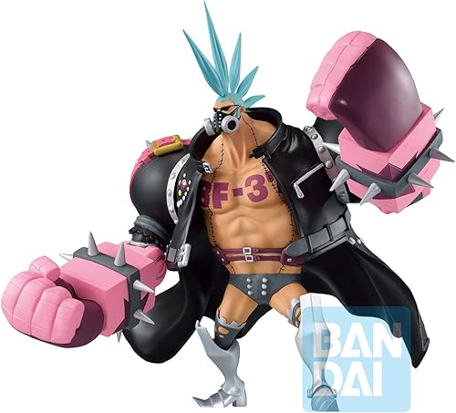 Miniatura 2 de Figura Ichibansho – Una pieza – Franky (película roja), estatua coleccionable de Bandai Spirits