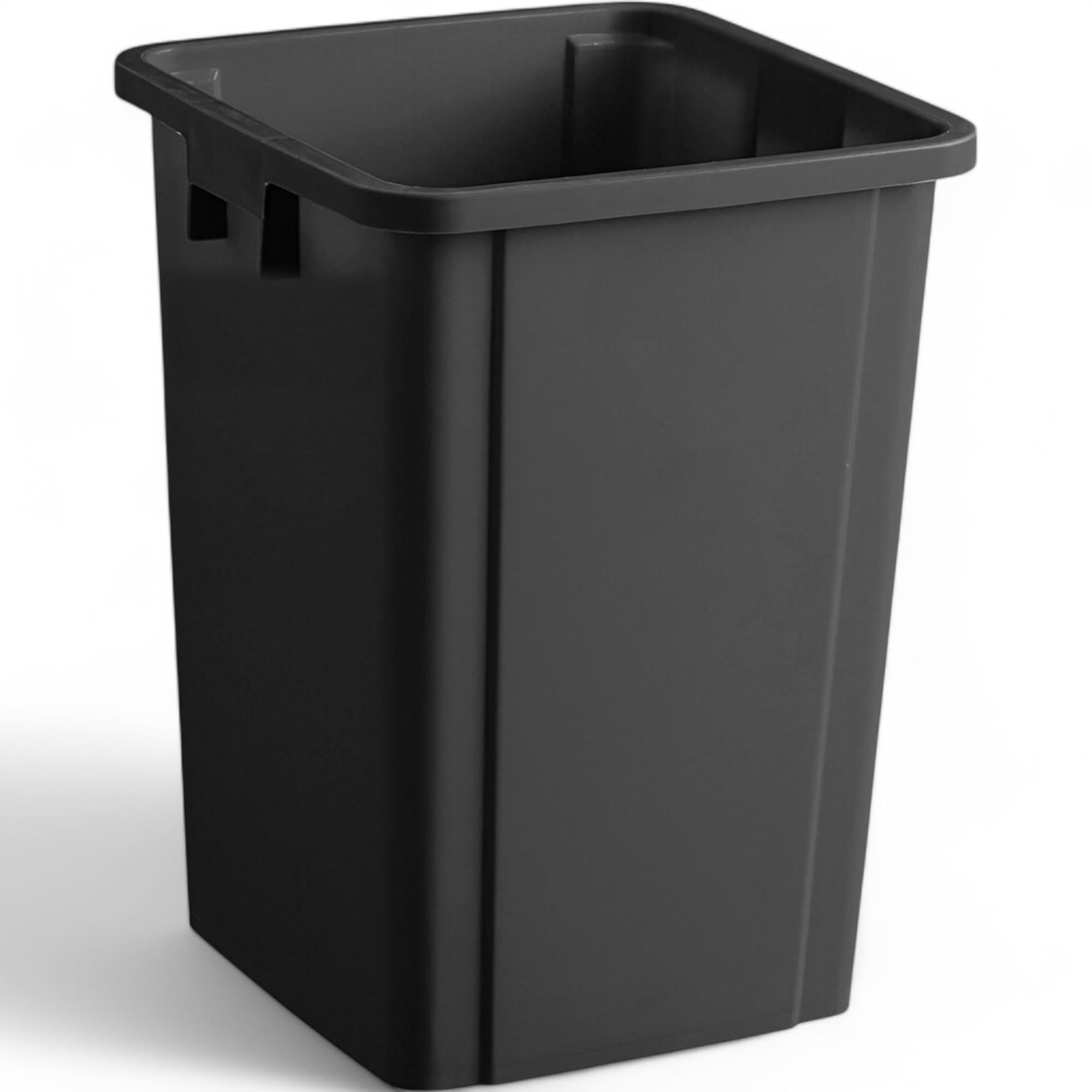 Mix.Home 19 Gallon Black Square Trash Can - Commercial, Kitchen, Office, Bedroom, Sturdy Plastic Trash Can with Open-Top Design-image-7