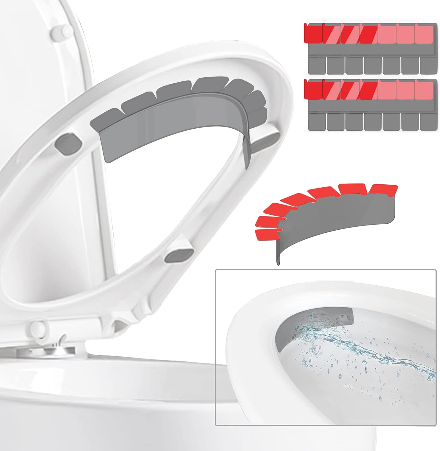 NICENICY Pee Guard, Toilet Guard to Prevent Pee Splash, Pee Guard for