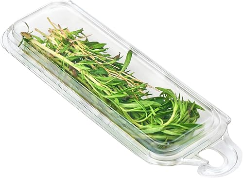 good natured Paquete de 325 recipientes con bisagras transparentes para colgar con sello superior, paquete de 325 recipientes transparentes con