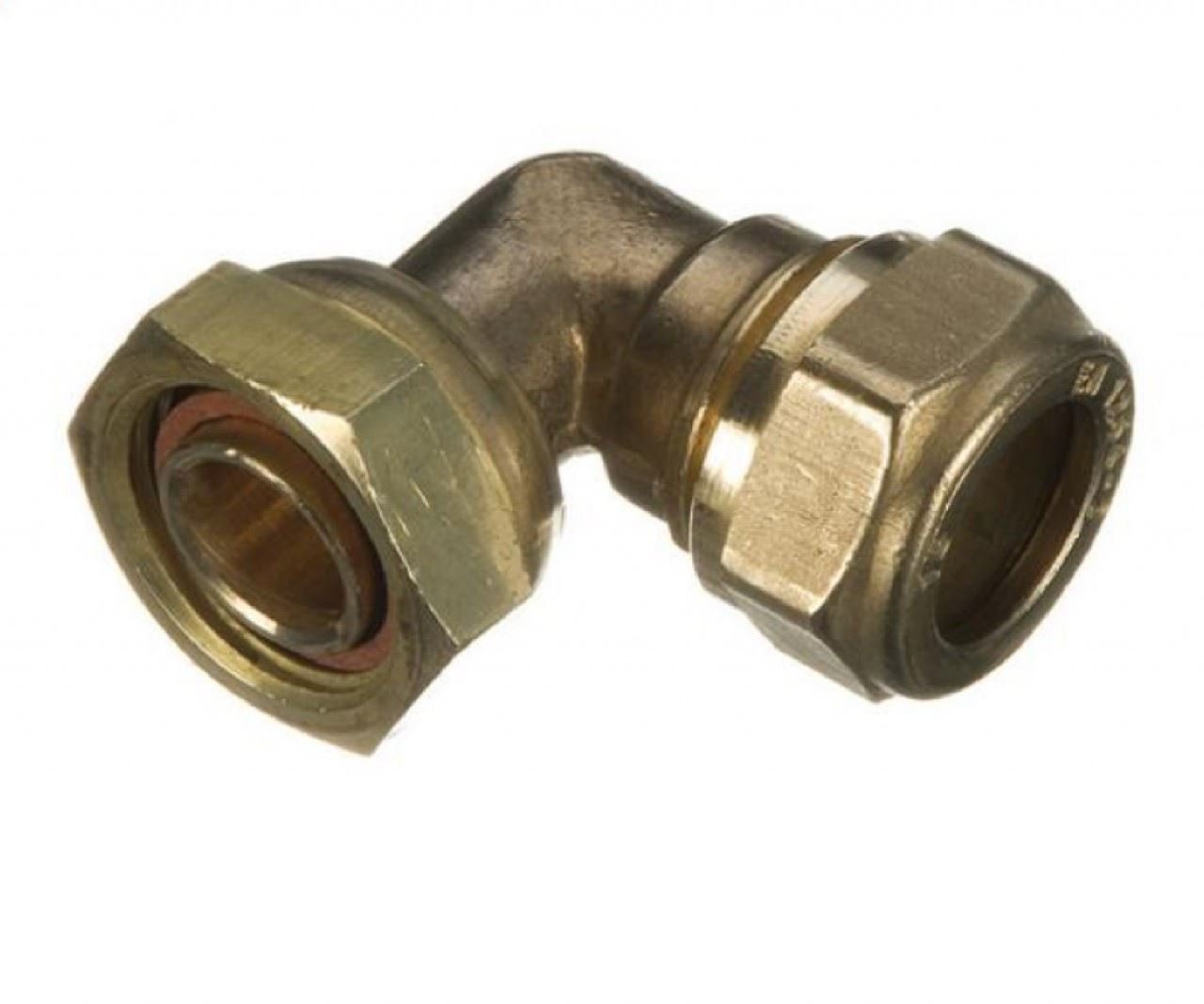 PrimaPlus Compression Bent Tap Connector 15mm x 1/2" (Pack of 10)