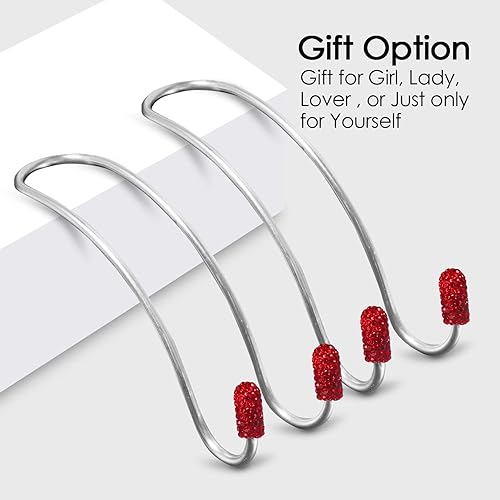 Miniatura 5 de Ganchos organizadores para reposacabezas de asiento de automóvil, organizadores de bolsas, organizador de bolsas y colgador, ganchos de asiento