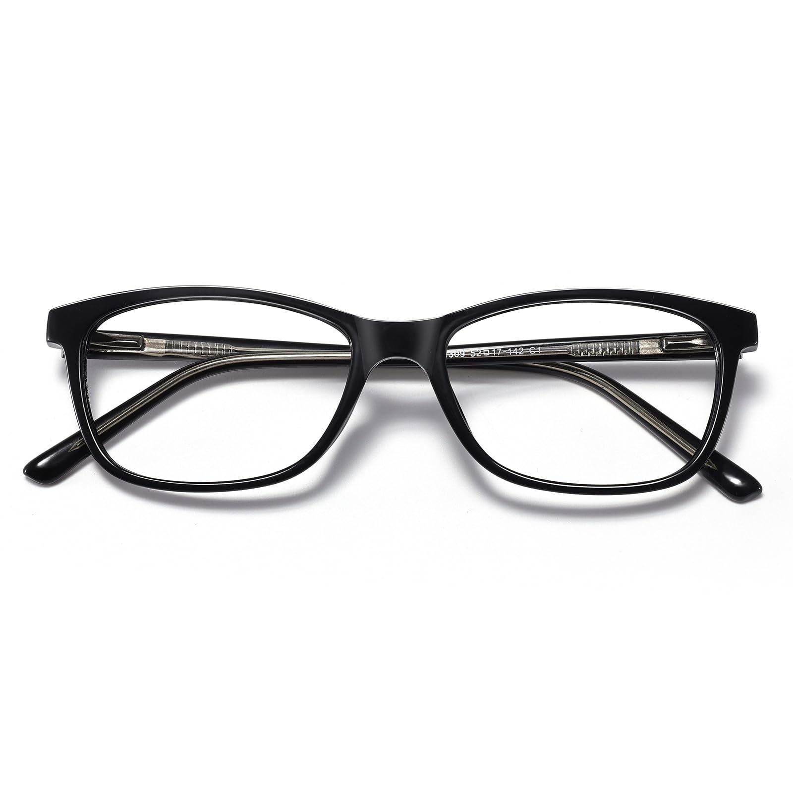 MUDIWRLO Blue Light Blocking Glasses Anti Eyestrain UV Glare for Women Men TV Phone Computer Gaming Eyeglasses(Black)