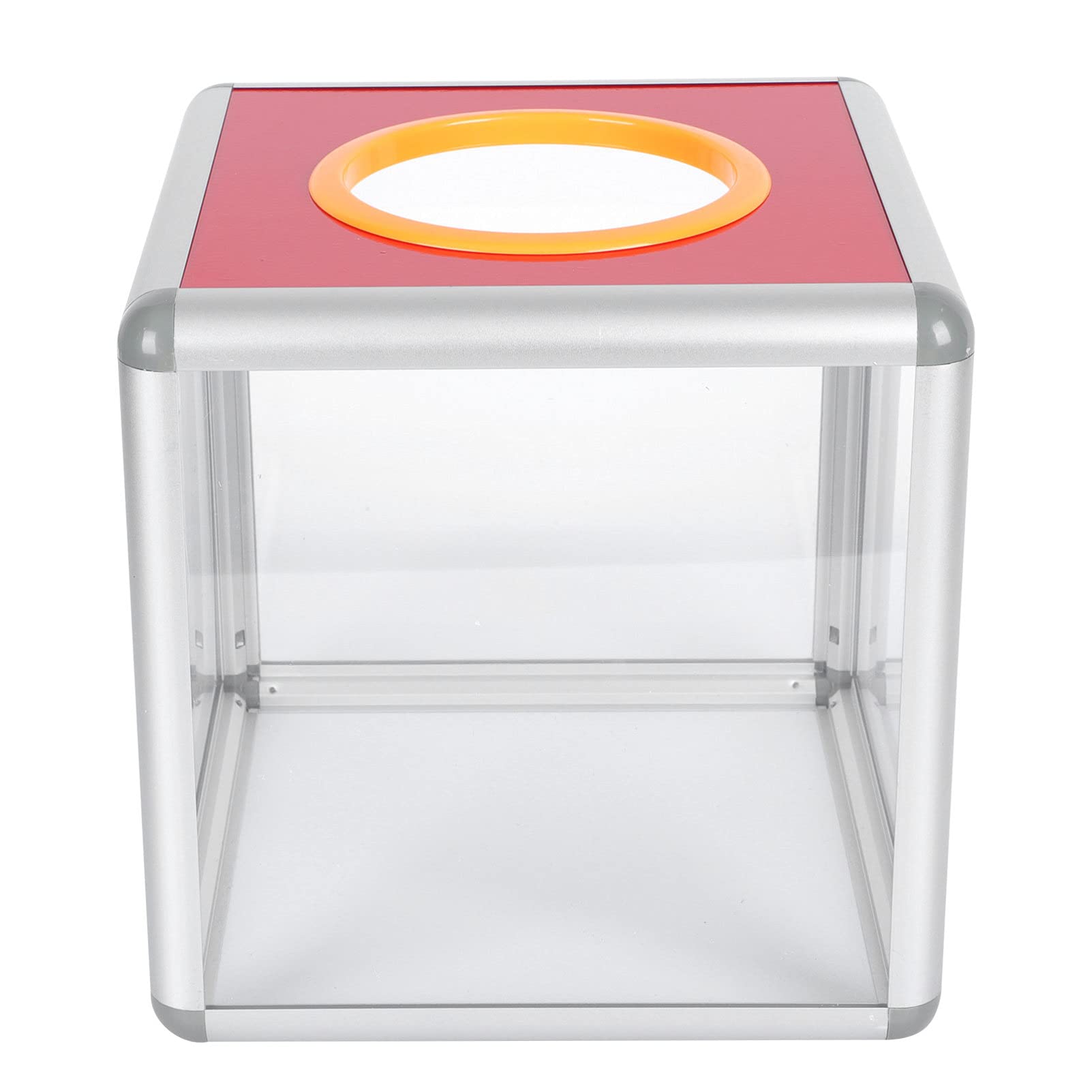 Yardwe 1 x Simple Paper Box Prank Pull Box Raffle Ball Game for Annual Meetings Game Support, Assorted Colours, 20 x 20 cm