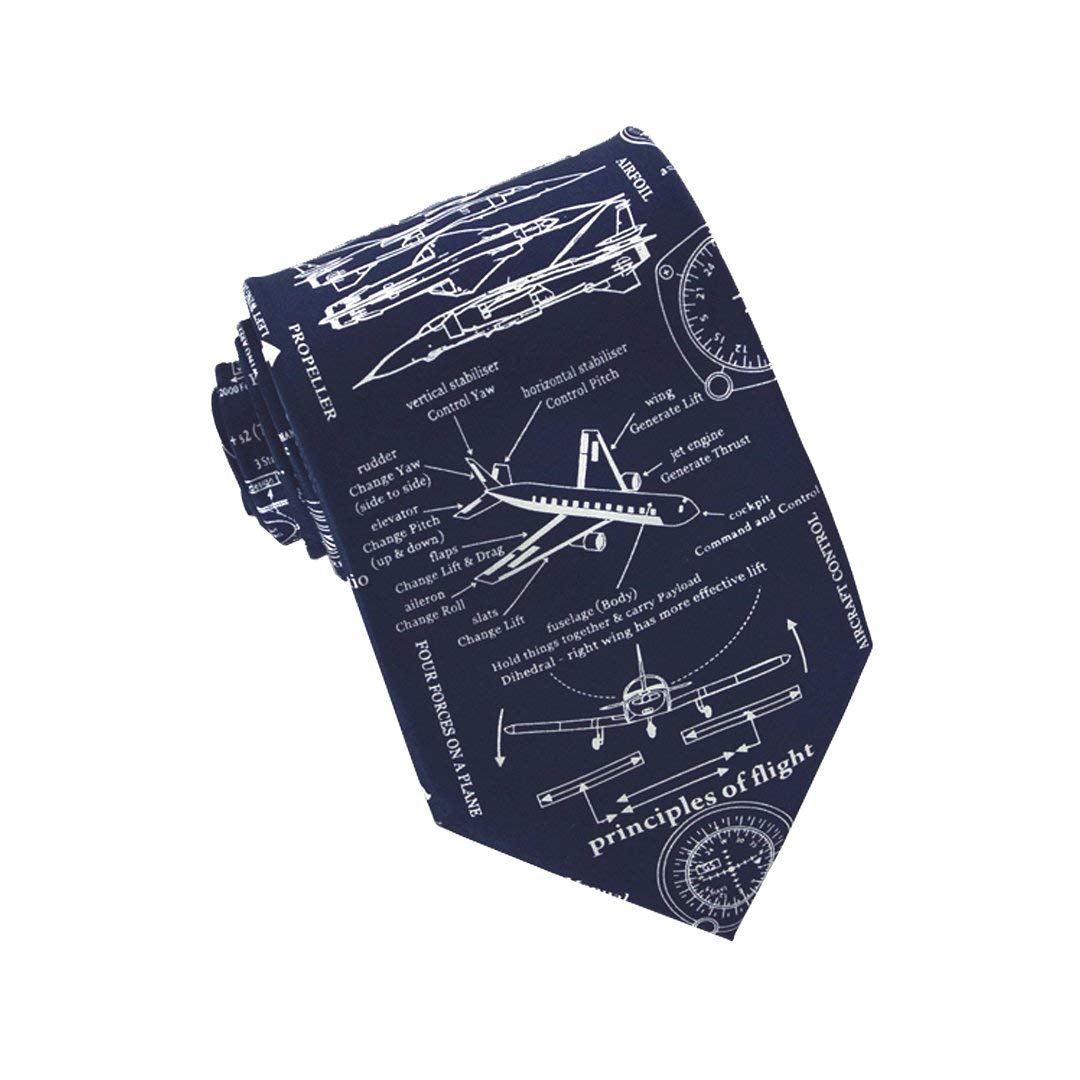 Principles of Flight Silk Tie by The Tie Studio