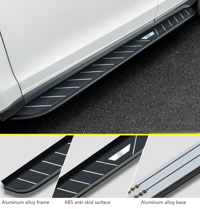 Marchepieds latéraux Geely EX5 installation sans perçage - 5