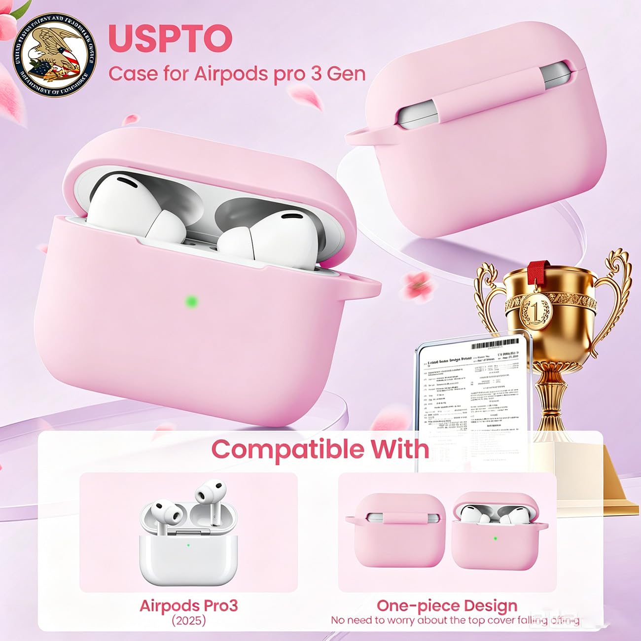 Amazon.com: Olytop Cute Airpods Pro 3 Case Cover for Girl Women