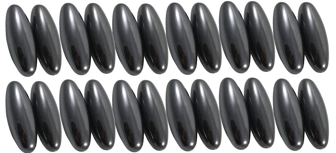 Curious Minds Busy Bags 12 Sets (24 Magnets) Magnetic Rattlesnake Egg Buzz Noise-Making Toy - Singing Clanking Strong Magnet Noisemaker - Novelty Toy - Science Party Favors