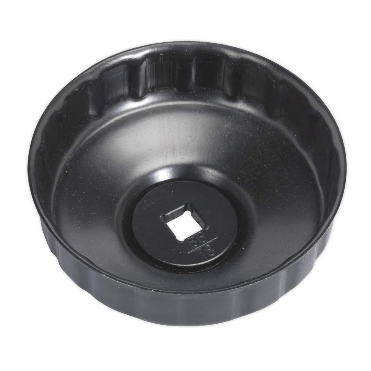 Sealey Oil Filter Cap Wrench Ø86mm x 18 Flutes Low Profile Design VS7006.V2-15