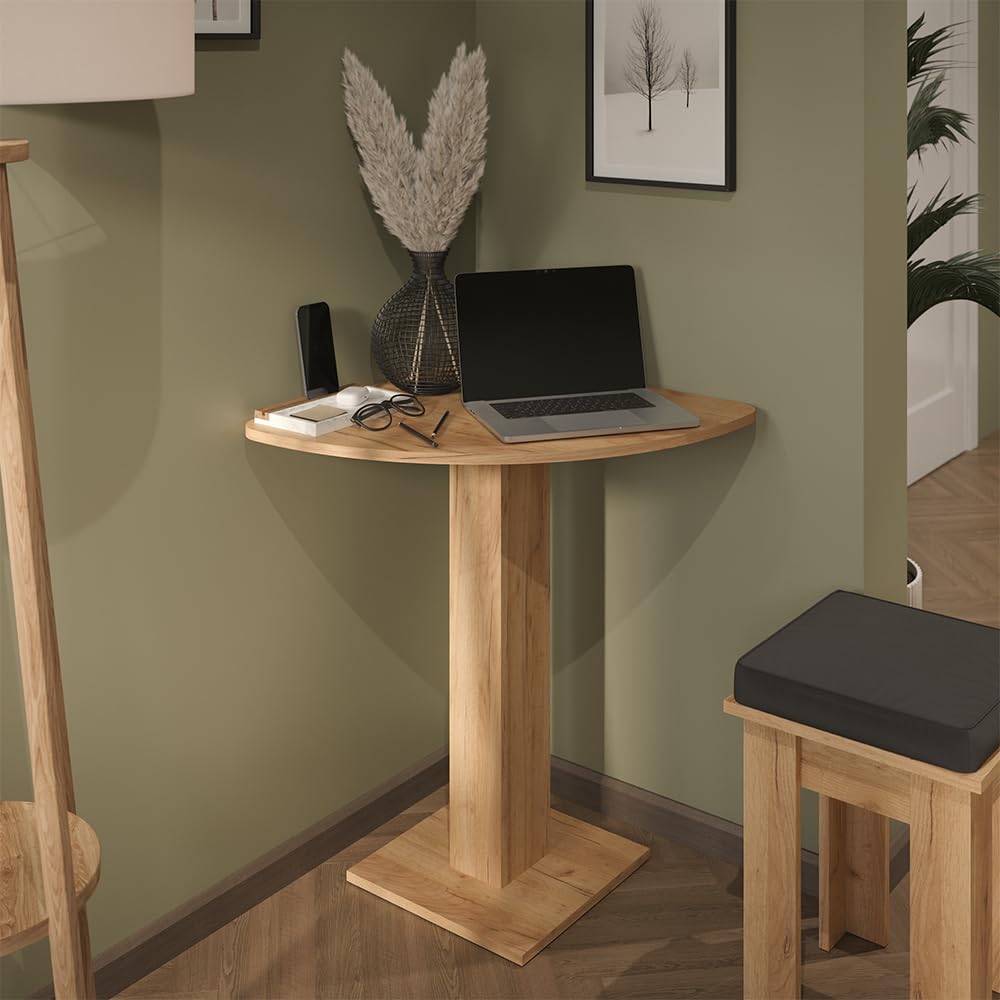 Vicco tavolo da pranzo Roman, Rovere dorato, 60 x 60 cm