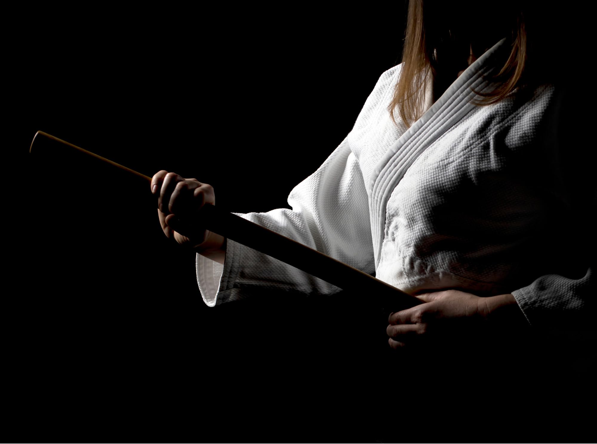 Bokken bois Suburito, Bokuto avec Tsuba - Entraînement pour Aikido, Iaido, Kobudo, Kendo.