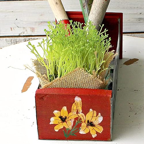 Miniatura 5 de Lily Stencil - Plantillas de flores para pintar en madera, lienzo, papel, tela, pared, muebles, plantillas para manualidades, reutilizables para