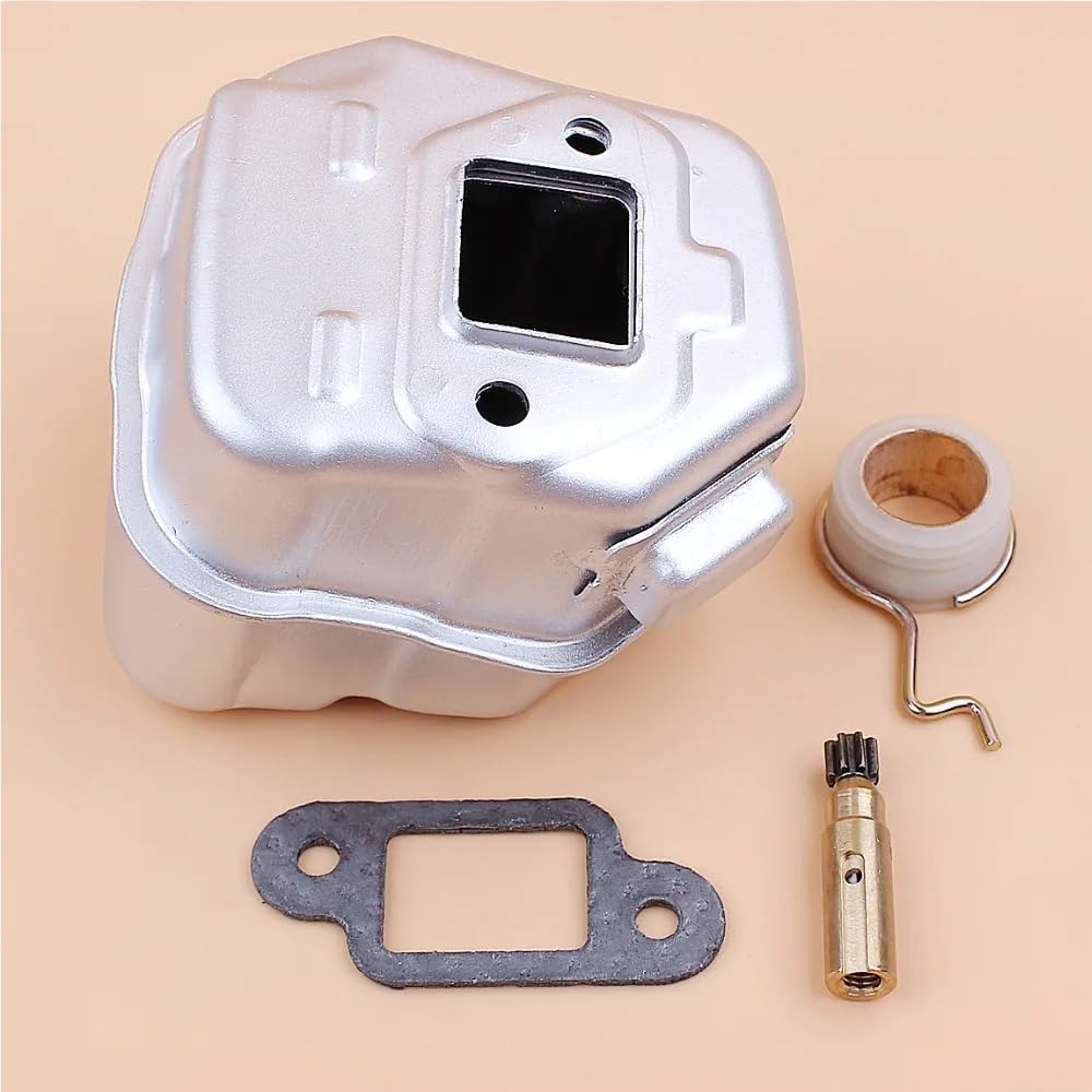Kit de Engranaje helicoidal for Bomba Aceite Escape, Compatible con MS171, MS181, MS181C, MS 181, 171, Piezas Motosierra Gasolina 1139 140 0604