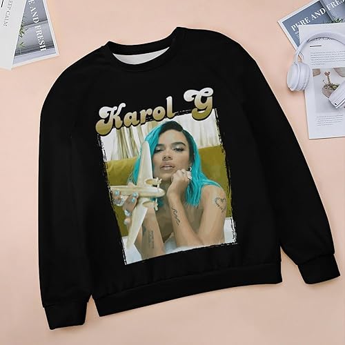 Miniatura 3 de PAPERBAGS Sweatshirt Womens Graphic Crewneck Long Sleeve Sweatshirts Casual Pullover Tops