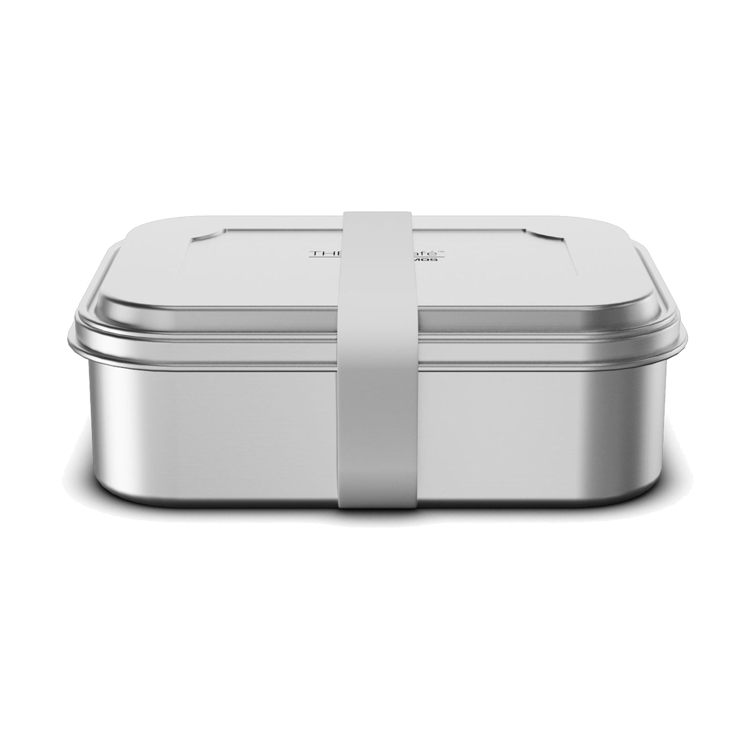 ThermoCafé by THERMOS TC SANDWICH BOX 1,00 l, unlackiert, Brotdose aus Edelstahl, Pausenbrot für Uni, Schule, Büro, spülmaschinenfest