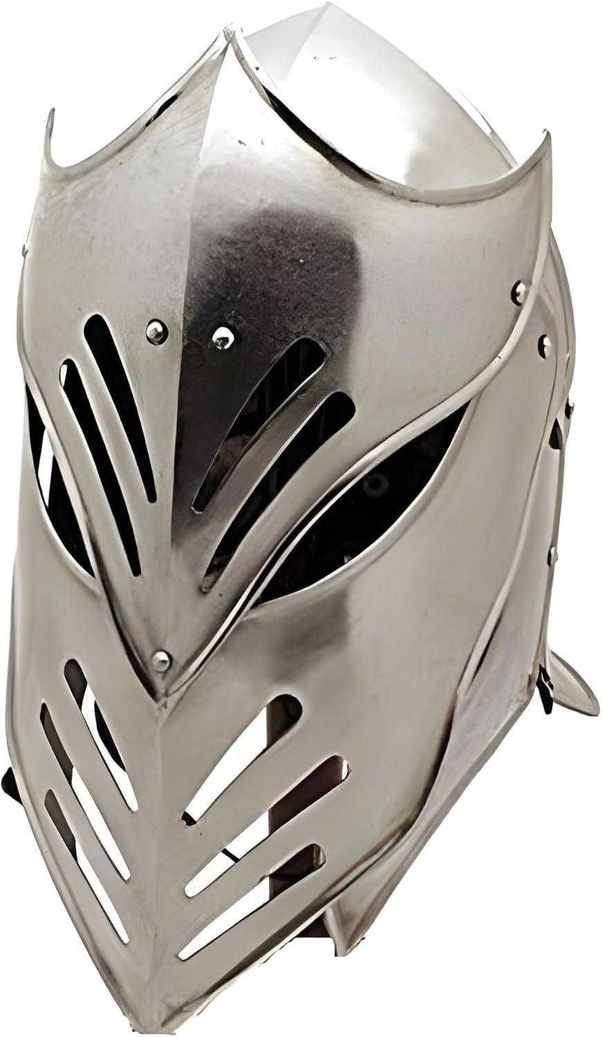 Medieval Warrior Full Face Real 20G Roman Knight cursader Helmet
