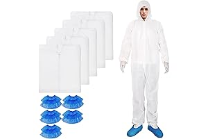 ETERNA Disposable Hazmat Suit with Hood