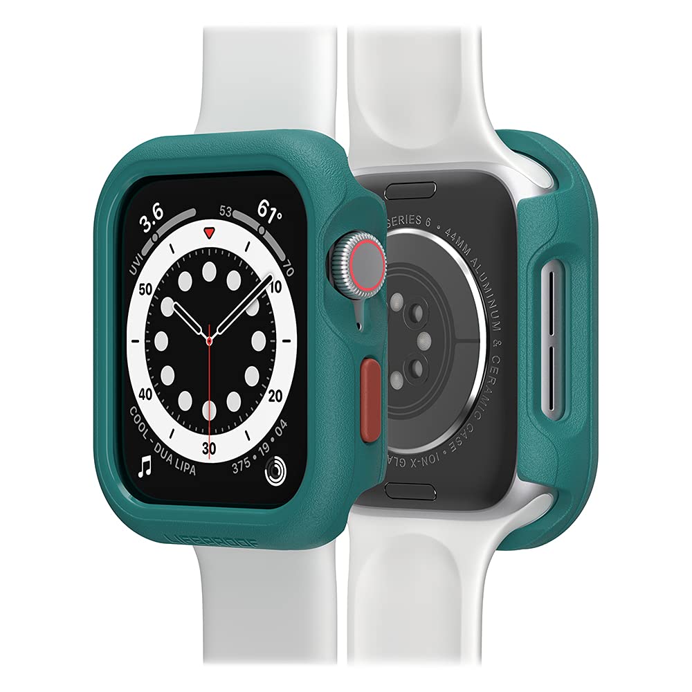 LifeProof etui na zegarek Apple Watch Series SE 2. & 1. gen/6/5/4 44mm, Odporny na upadki, futerał ochronny do zegarka Apple Watch, chroni wyświetlacz i krawędzie, Teal