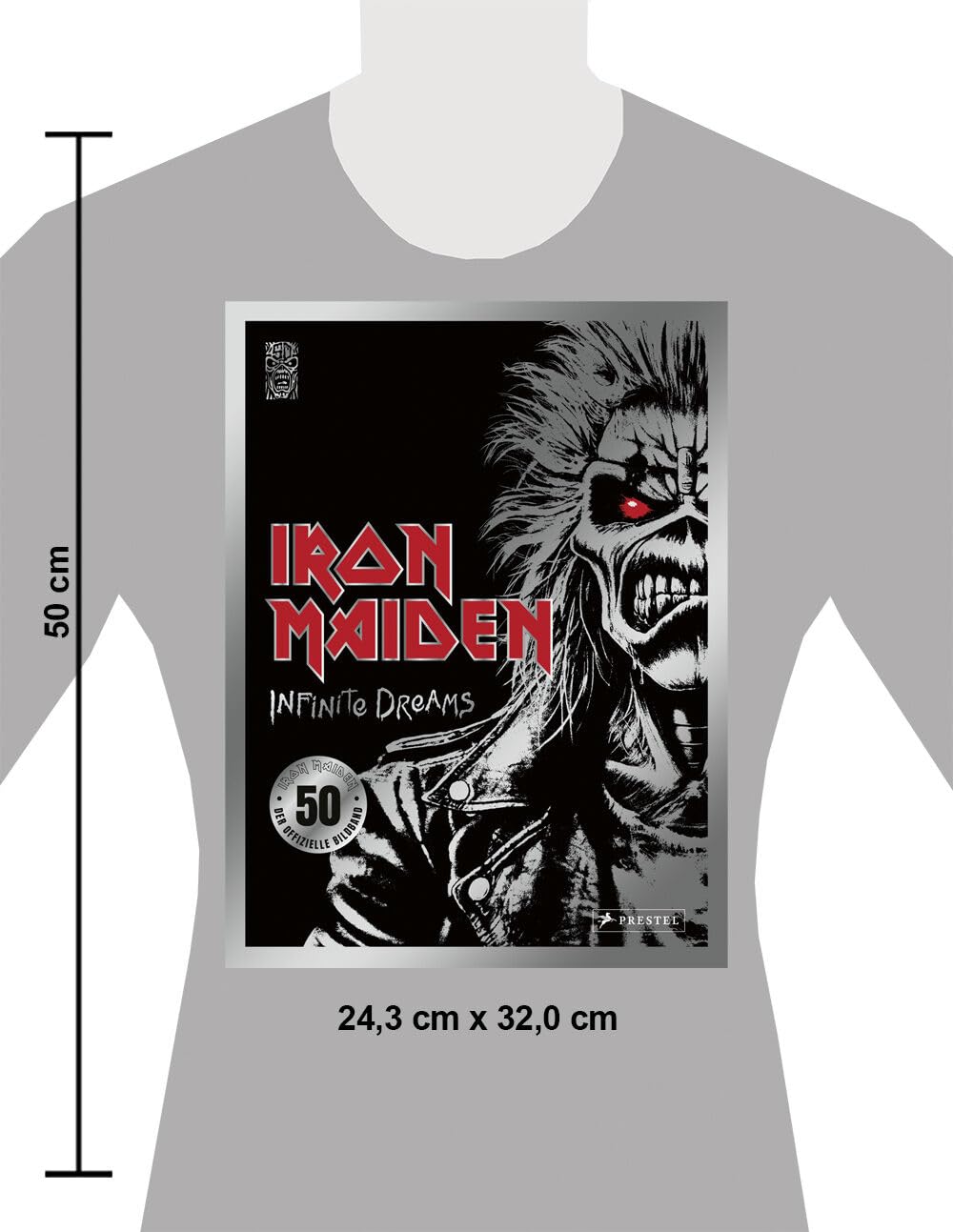 Iron Maiden. Infinite Dreams: 50 Jahre Iron Maiden. Der offizielle Bildband. Deutsche Ausgabe. Mit über 600 Abbildungen und vielen persönlichen Dokumenten der Bandmitglieder