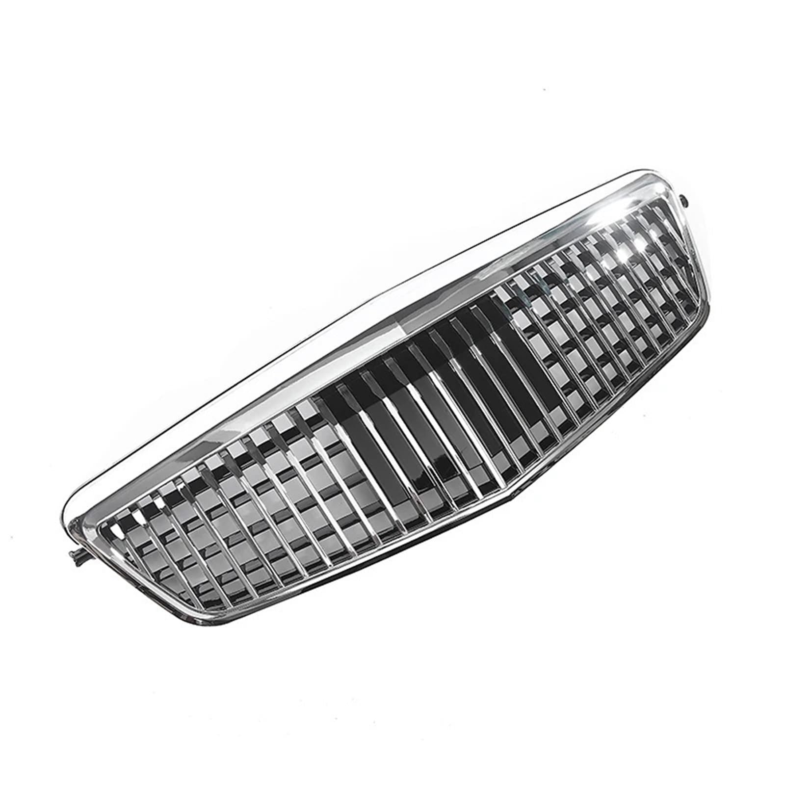 Maybach Style Przedni Zderzak Grille Srebrny Grill Chłodnicy Pasuje Do Mercedes Benz E-Class W212 E550 E350 E63 2010-2013 kratki samochodowej osłona chłodnicy silnika osłon(GTR Silver)