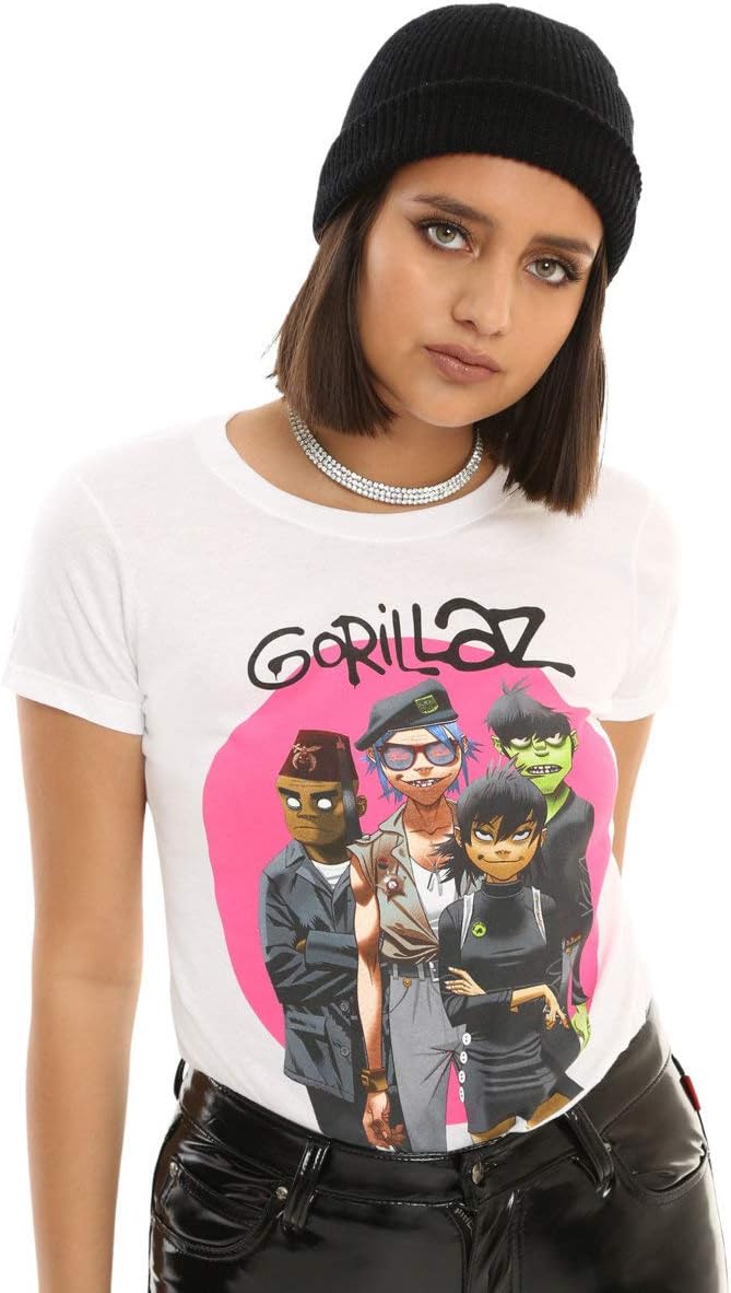 Hot Topic Gorillaz Group Girls T-Shirt