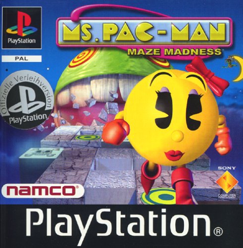 Ms. Pac-Man: Maze Madness - [PS1]