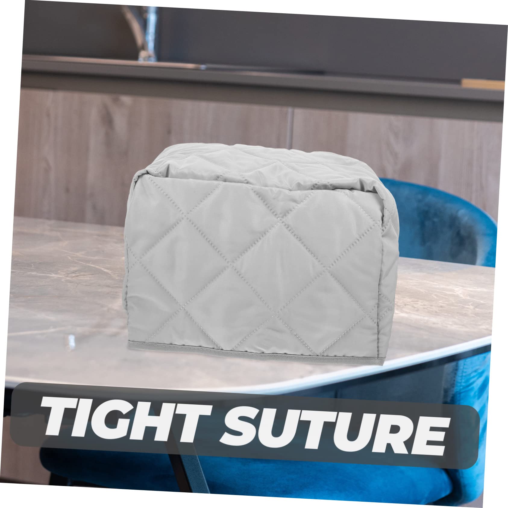 ABOOFAN 2 Pz parapolvere macchina del pane Copertura antipolvere per tostapane Copertura per tostapane resistente all'usura e per elettrodomestici da cucina cappotto Grey