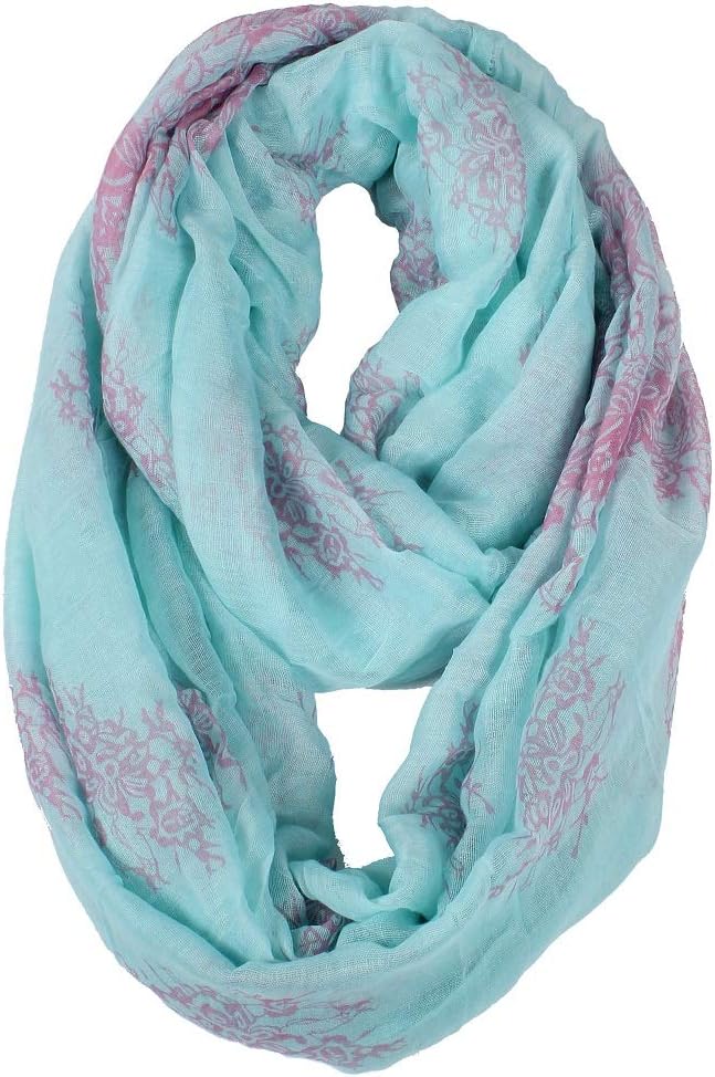 Fashion Lightweight Scarfs For Women Floral Print Many Style - Image 3