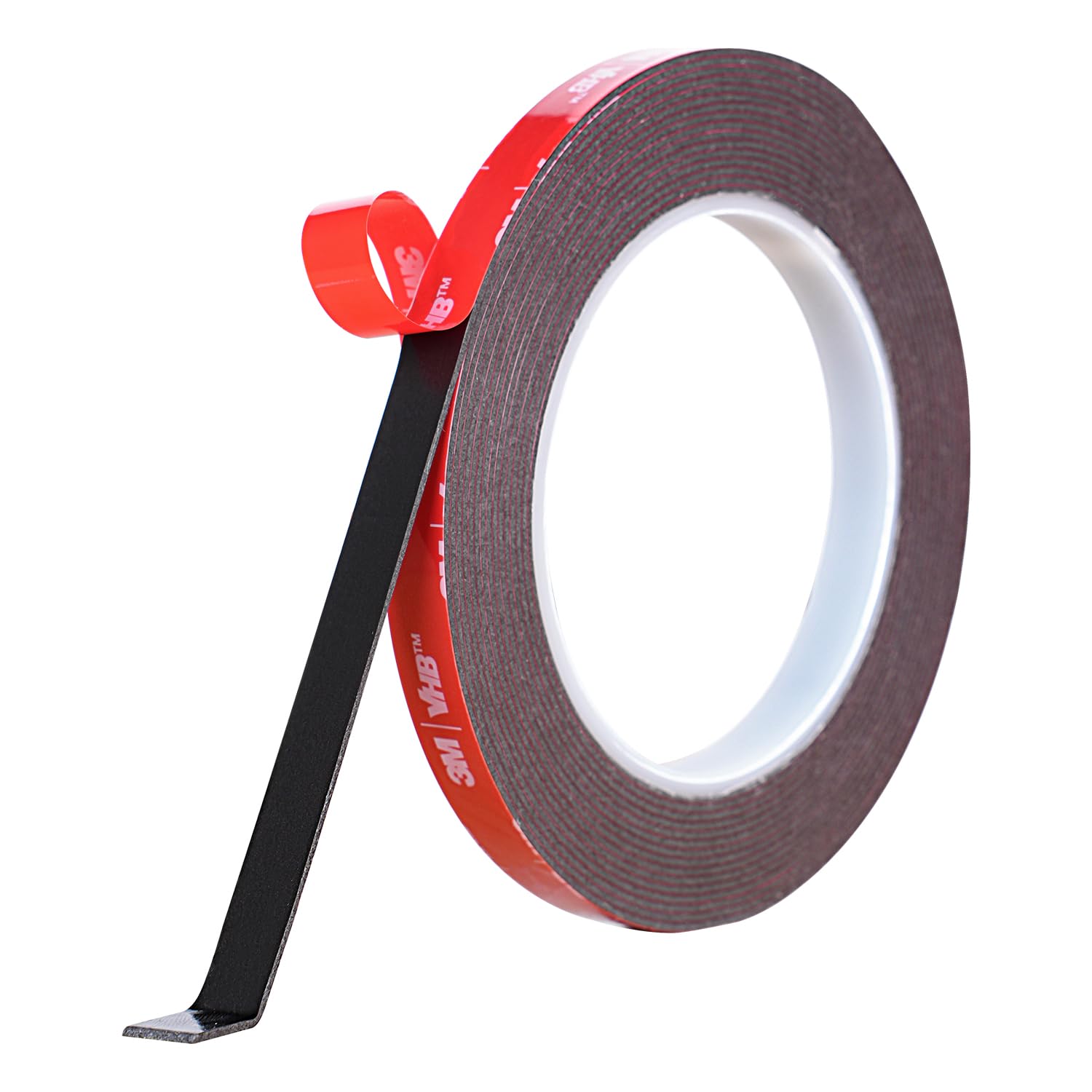 Double Sided Tape Heavy Duty, Waterproof Mounting Foam Tape, 16.5ft Length, 0.4in Width, High Temperature Resistant Adhesive Tape for Car, LED Strip Light, Office Decor, Uses 3M VHB 5952 Raw Material.