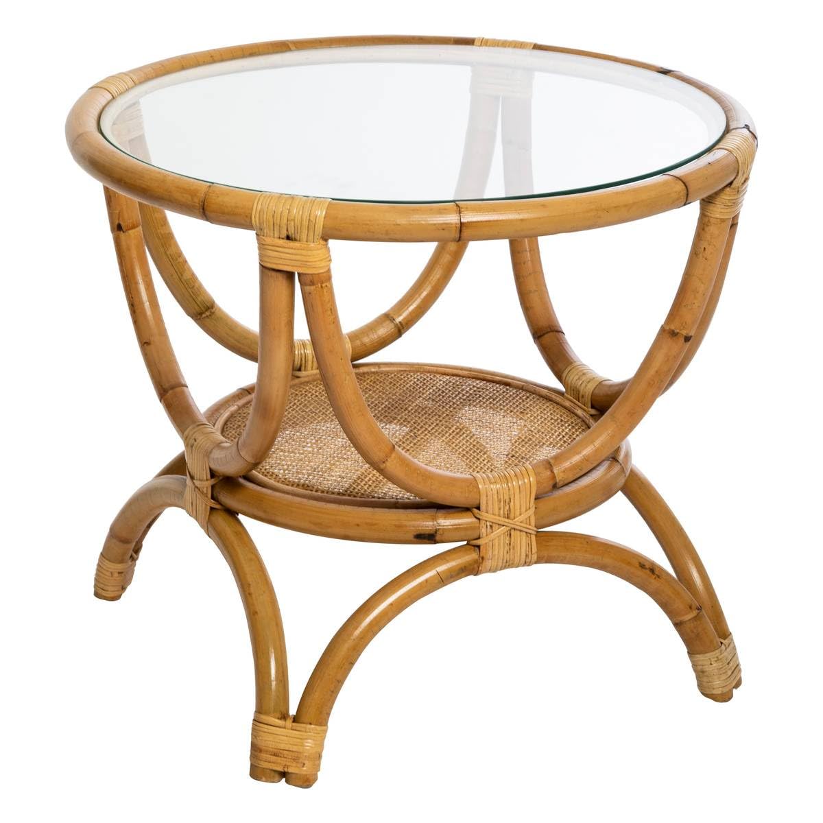 ATMOSPHERA CREATEUR D'INTERIEUR - Tavolino farah in rattan d59cm