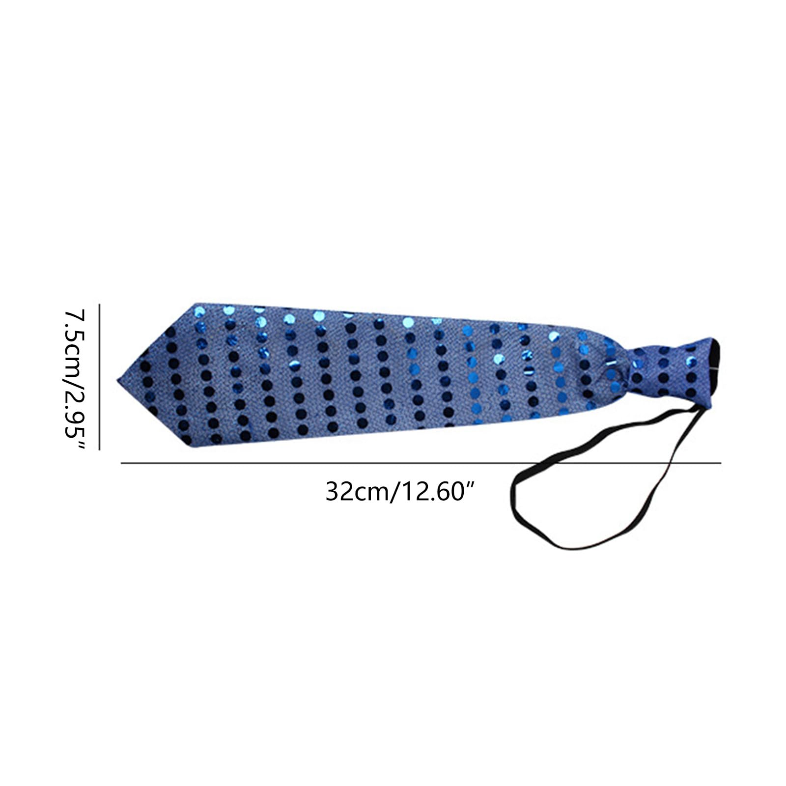 Lot de 10 cravates lumineuses à LED pour le cou - Cravate lumineuse clignotante - Cravate pré-nouée