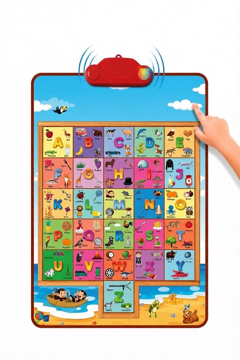 Amazon.com: Just Smarty Interactive Wall Chart, First Words