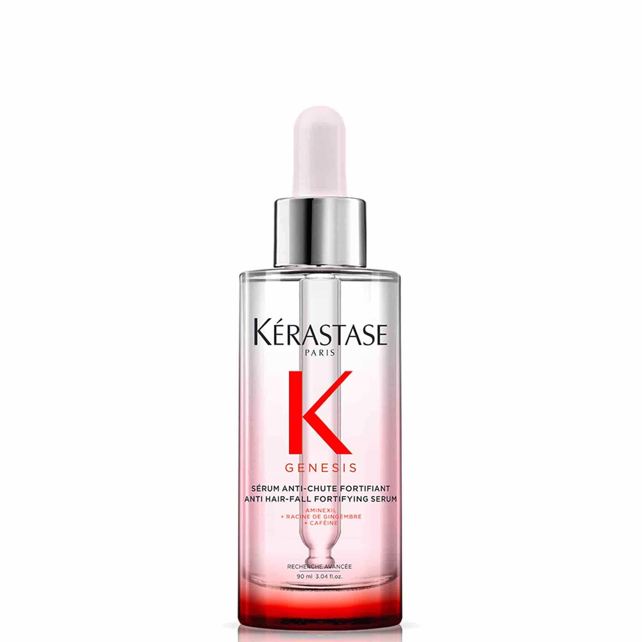 Kérastase, Genesis, Sérum Fortificante, Activador y Fortalecedor Diario, Para Pelo Débil o Frágil, Sérum Anti-Chute Fortifiant, 90 ml
