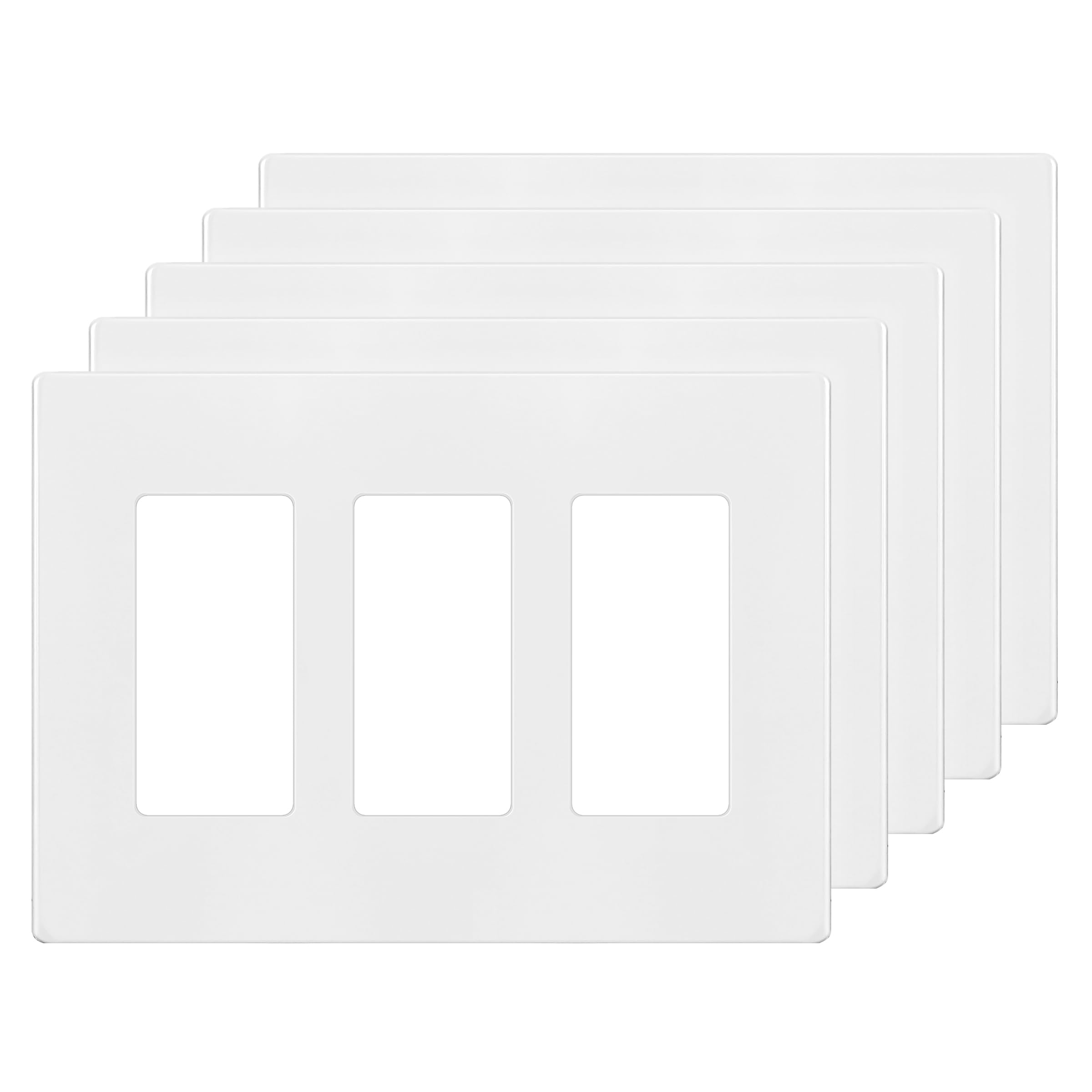 ENERLITES Screwless Decorator Wall Plate