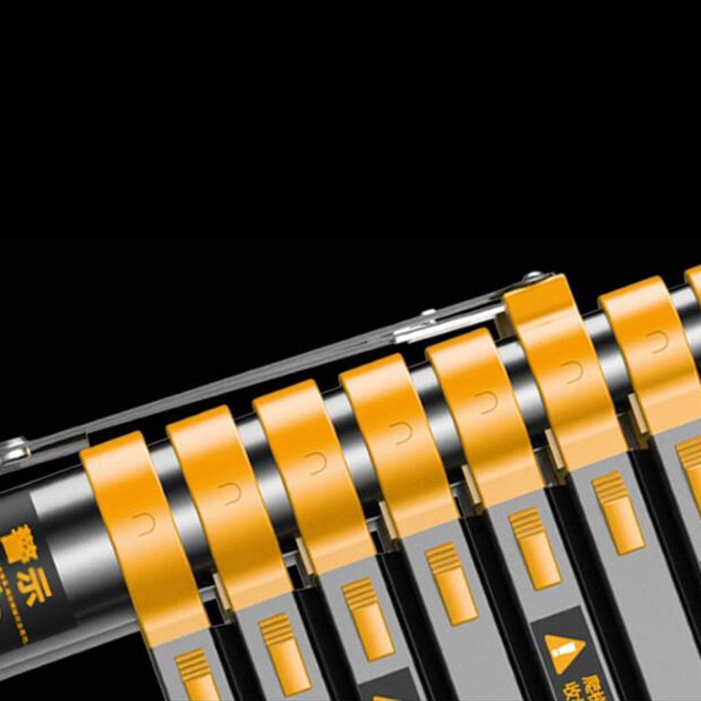 Aluminum Alloy Extension Ladder, Folding Ladder, Portable Attic Home Outdoor Staircase -with Balance Bar and Casters, Non-Slip Pedal, 330 Lb Capacity (Size : 2.7M(8.85FT))