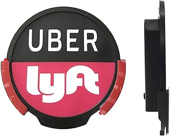 Amazon  uBer Lyft LEDライトサインロゴステッカーデカールGlowing 
