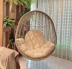 Cadeira balanço Pendurada corda Náutica Cor rami