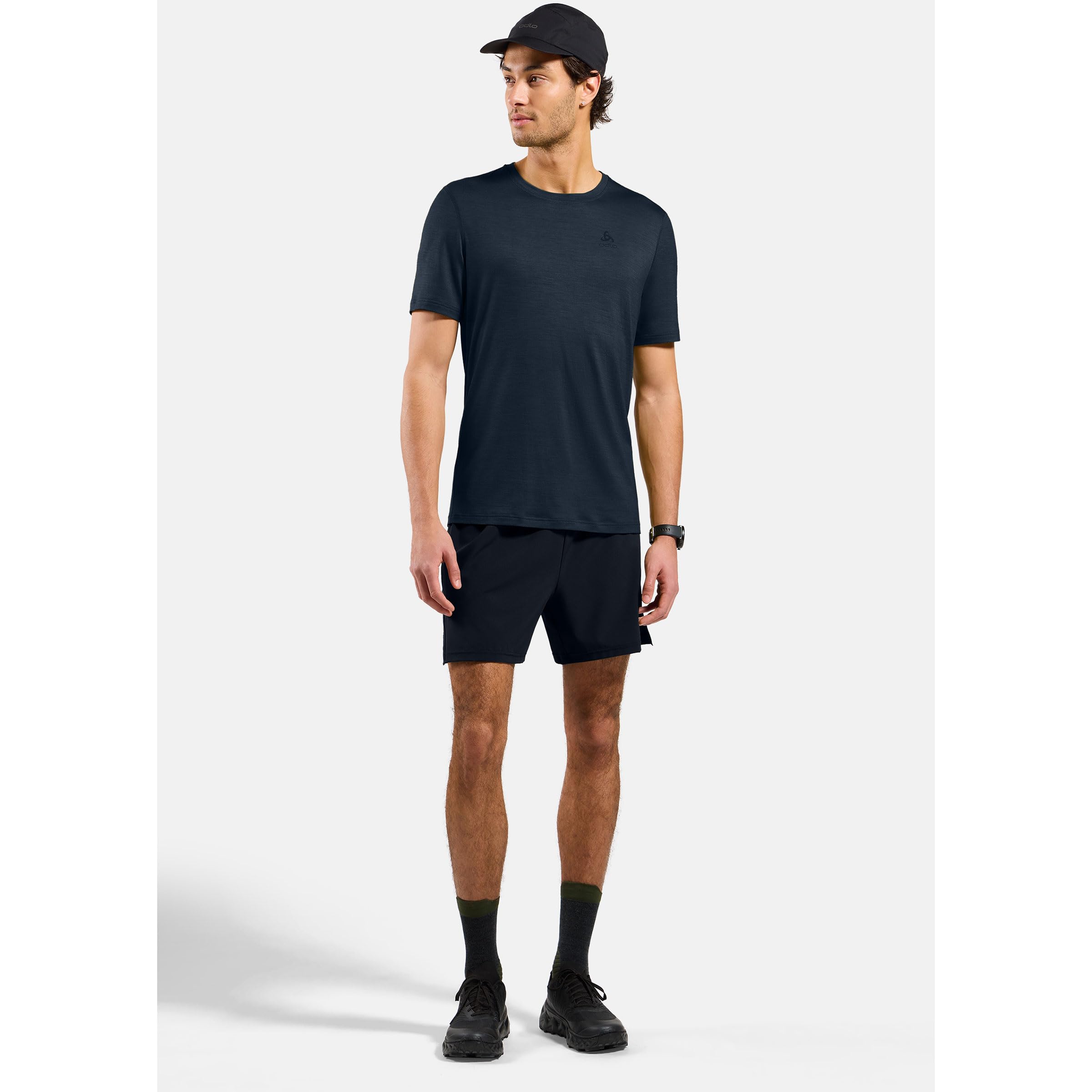 Odlo Merino 160 Baselayer męska lekka koszulka z krótkim rękawem