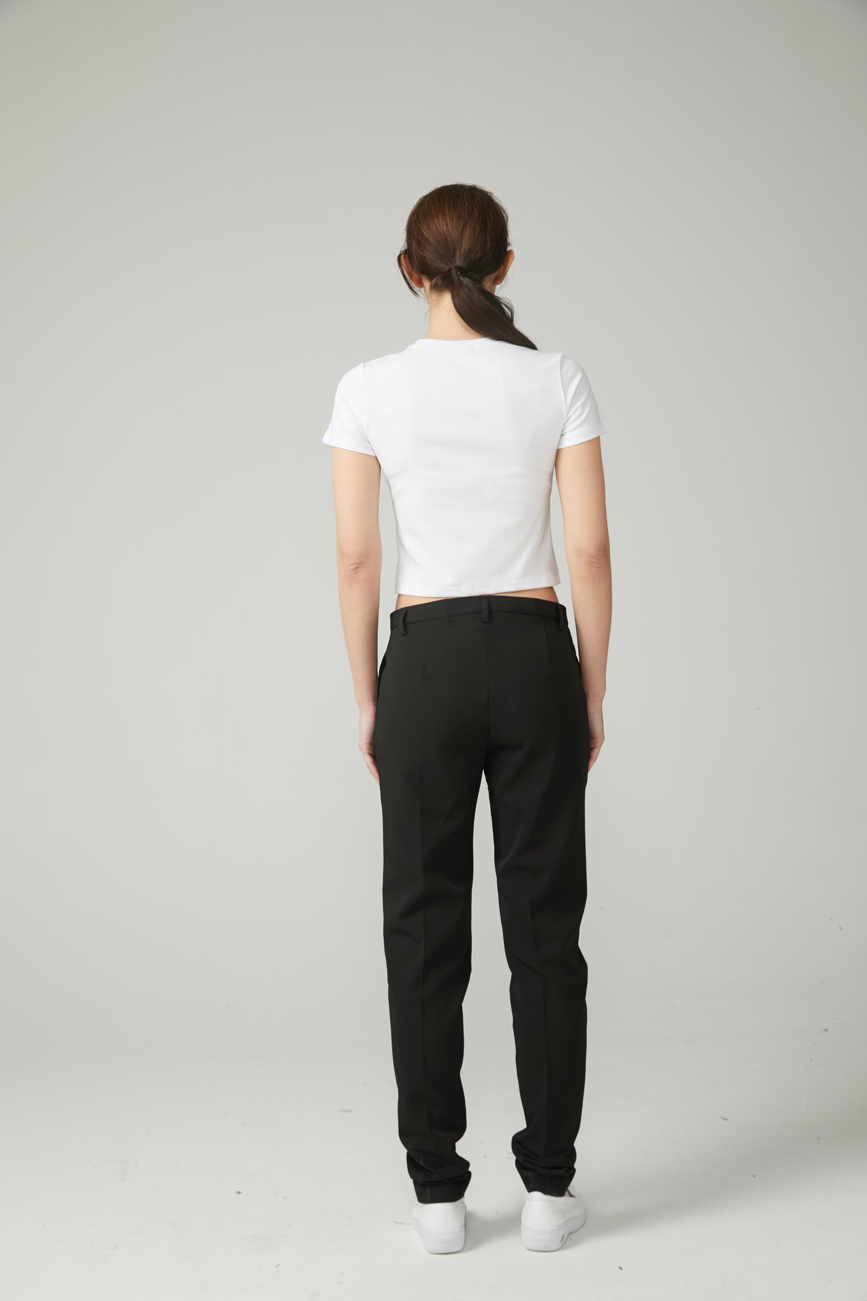 Victory Pantalón Mujer Hostelería Camarera Barista Coctelería Chino Profesional Elegante